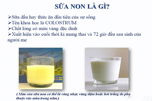 Sữa non của mẹ tốt như thế nào?