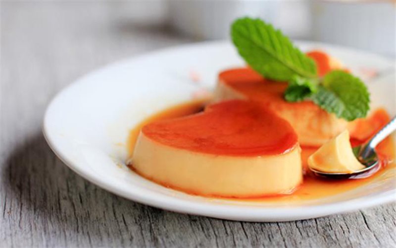 Hướng dẫn làm món bánh flan nước gừng