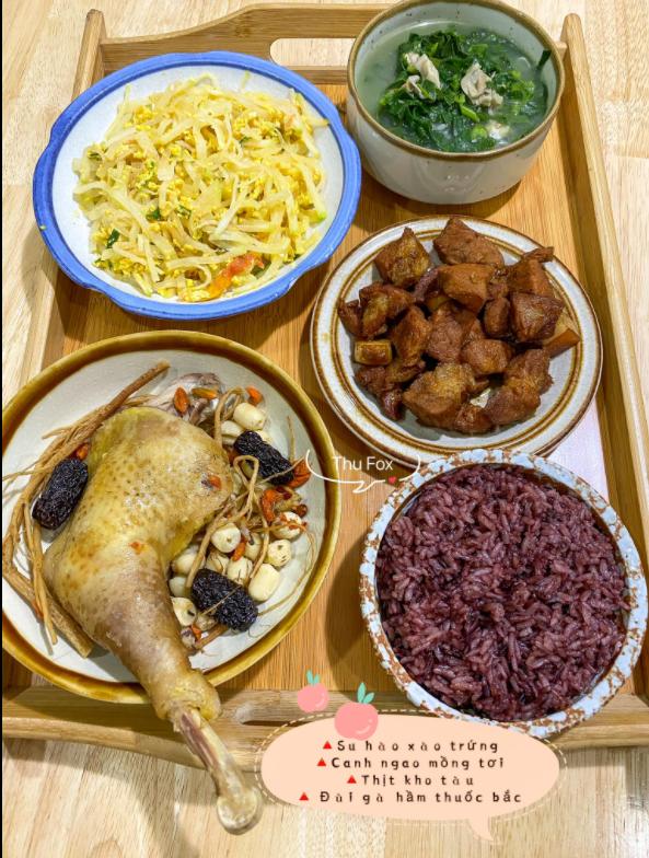 Thực đơn cơn ở cữ sau sinh